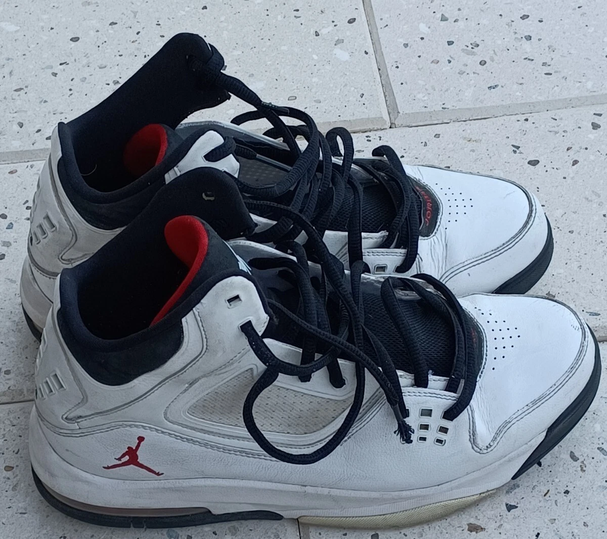 Size 11 Jordan Flight 23 RST White Black 2012 512234 101 eBay