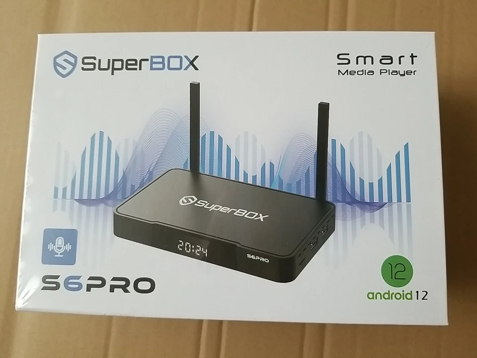 SuperBox S6 Pro Streaming Box 2025 Model Ship Fast