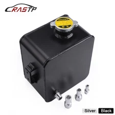 2.5L Aluminum Radiator Coolant Overflow Bottle Recovery Water Tank Universal