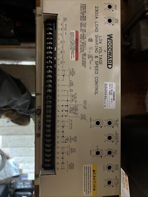 WOODWARD 9905-020 LOW VOLTAGE LOAD SHARING SPEED CONTROL 2301a