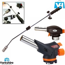 Blow Torch Head Butane Gas Flame thrower Welding Camping BBQ Weed Charcoal Fire