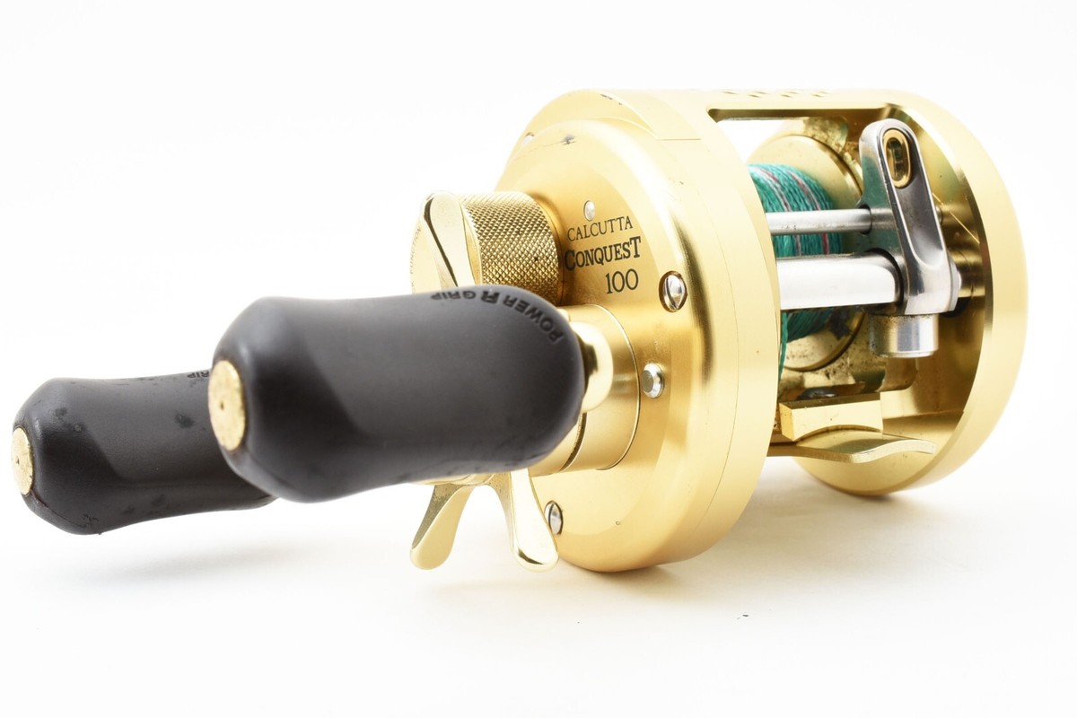 リール 01 CALCUTTA CONQUEST100 Shimano 01 Calcutta Conquest 100 Right Handle Baitcasting