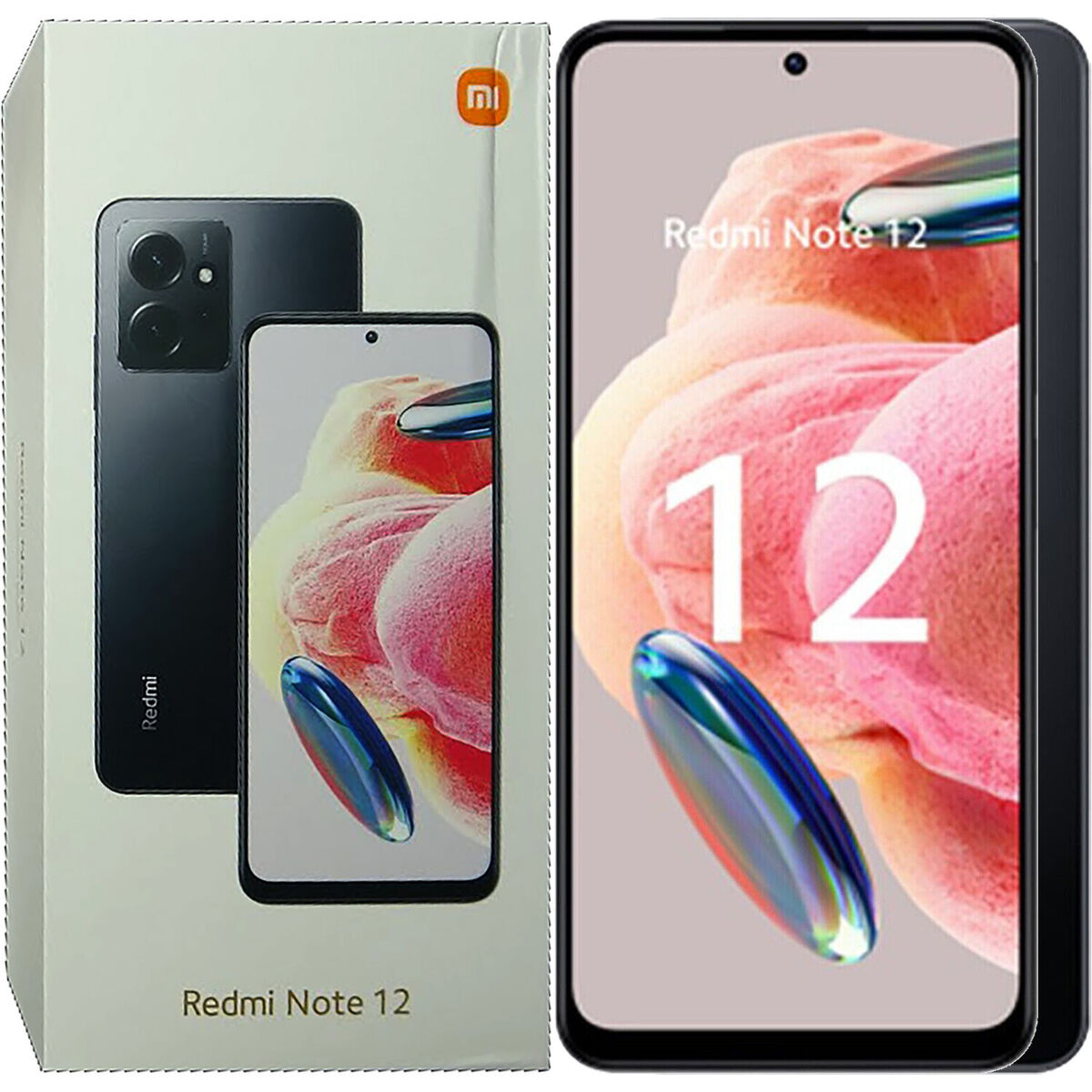 Xiaomi Redmi Note 12 4G Onyx Gray 256GB + 8GB Dual-SIM Unlocked GSM NEW Xiaomi Redmi Note 12 4G Onyx Gray 256GB + 8GB Dual-SIM Unlocked GSM NEW