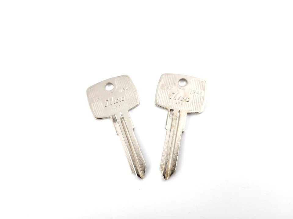 2 llaves en blanco Mercedes Benz para 1973-1979 450SL SL 107 R107 Roadster Ilco Foto 2 de 2