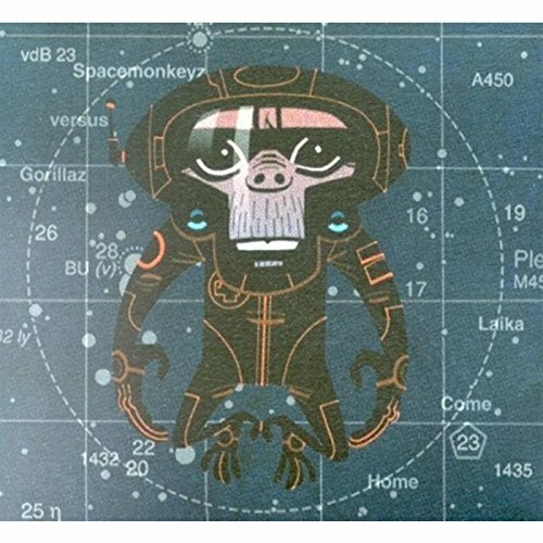 Gorillaz Laika SPACEMONKEYZ VS. GORILLAZ – Laika Come Home Rare 2 LP