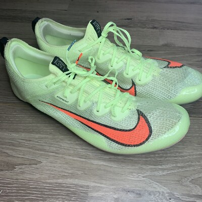 NIKE ZOOM SUPERFLY ELITE 2 Sprinting Spikes CD4382-700 “Barley Volt” Sz 14 Lime NEW Nike Zoom Superfly Elite 2 Track & Field spikes Racer  main image 4
