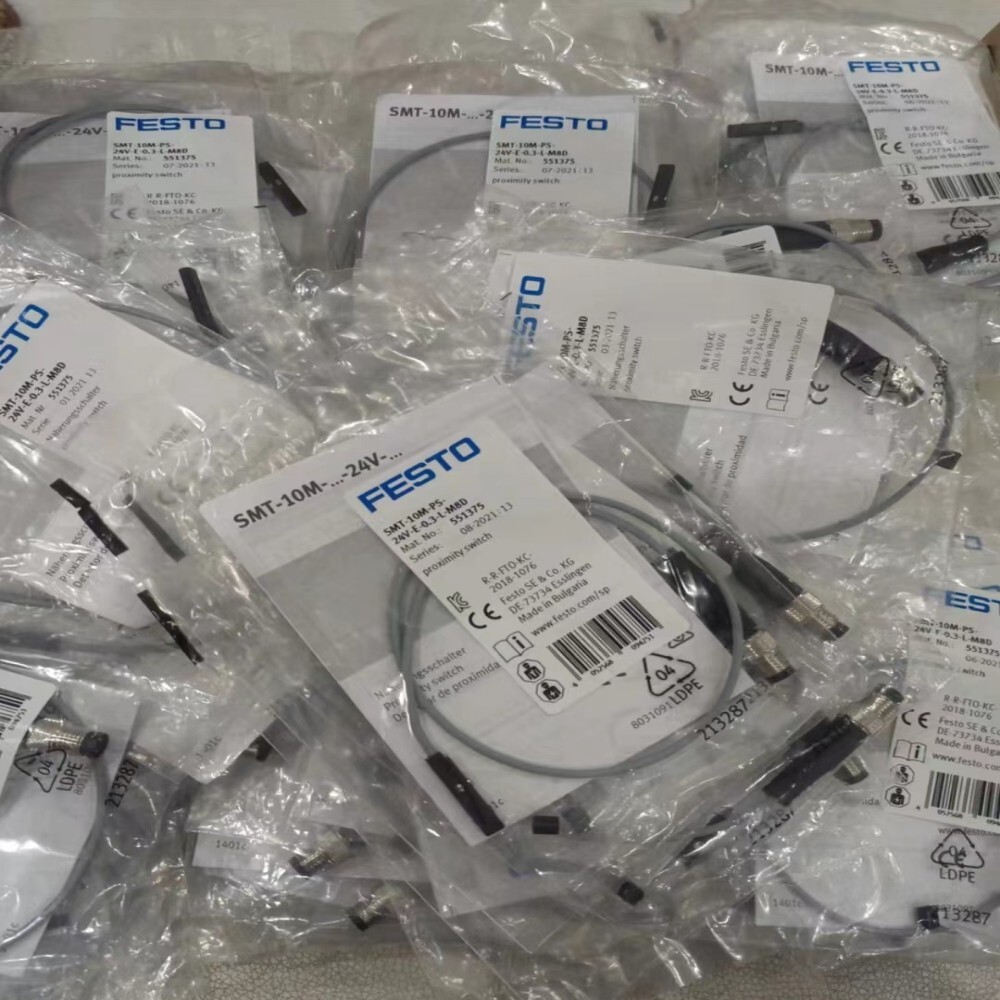 1PC FESTO SMT-10M-PS-24V-E-0.3-L-M8D reluctance proximity switch