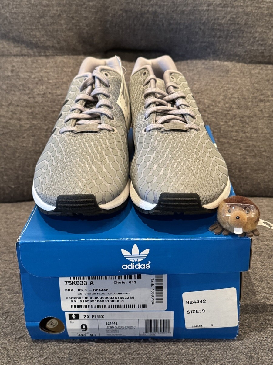 ☆チアゾール☆ adidas ZX Flux Multi-Color Prism sneaker shoes men size 12