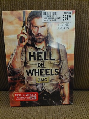 Hell On Wheels: The Complete Second Season 2 (DVD, 2012) BRAND NEW