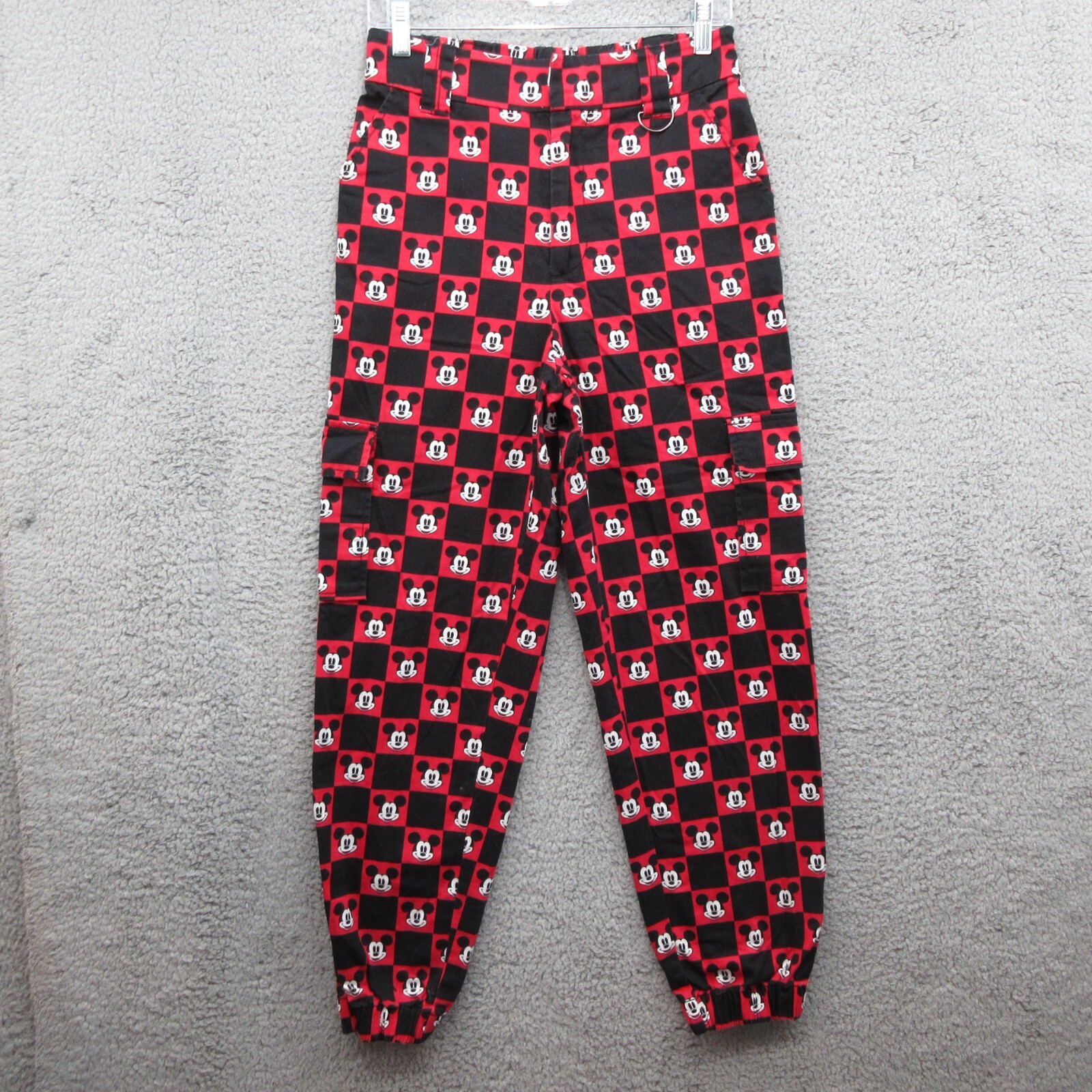 Womens Small Red Printed