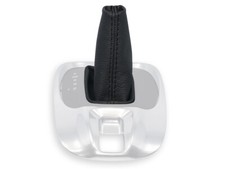 FÜR OPEL MERIVA B 10-17 automatik SCHALTMANSCHETTE SCHALTSACK LEDER NAHT SCHWARZ