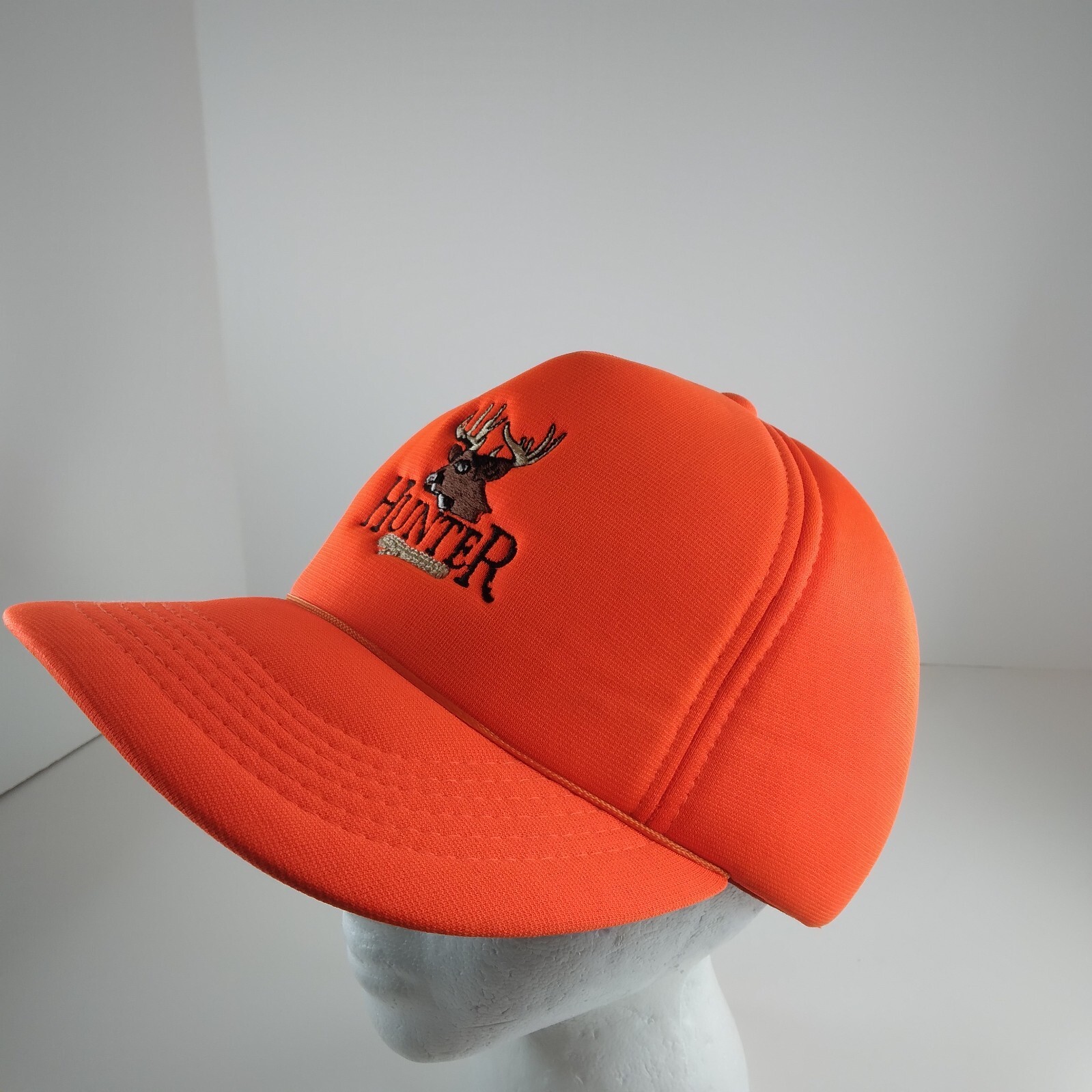 Hunter Hat Orange Adjustable Snapback Cap - image 4
