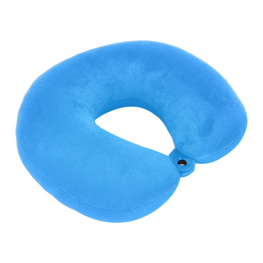 Memory Foam Travel Pillow for Neck Support in Car Home or Office