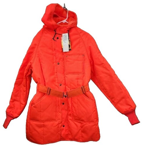 Mustang Survival Flotation Jacket Adult XL Orange Full Zip Type 3