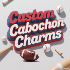 Custom Cabochon Charms - Multiple Sizes | Wholesale Prices, 1 Set Min Order