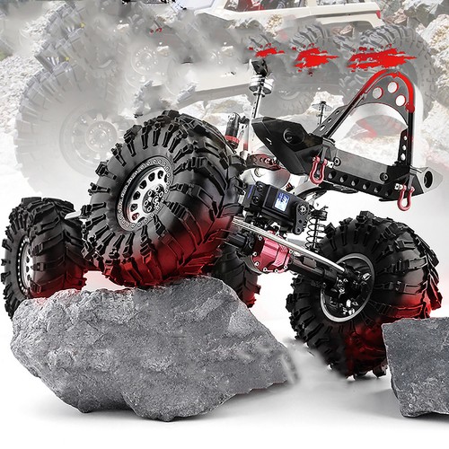 4 Stück Mud Grappler Gummireifen R55 für 1:10 SCX10 TRX4 Axial Rock Crawler RC Auto - Bild 10 von 11