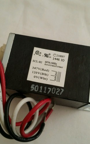 ECL Autotransformer Part # ECL-B2, 50117028 60VA /60hZ , Sbwh-c037.yy - Picture 3 of 3