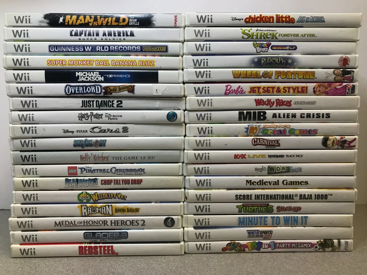 Nintendo wii games sale new arrivals
