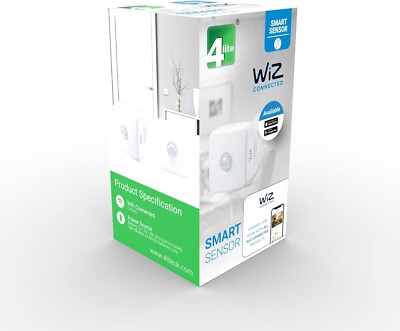 4lite WiZ Connected Smart PIR Sensor Licht Wifi Home Bewegungsmelder kompatibel