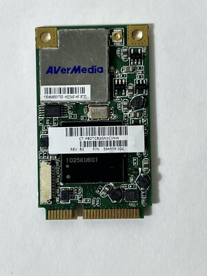 HP AVerMedia H323 594509-001 Digital/Analog ATSC/NTSC TV Tuner FM Mini PCIe Card
