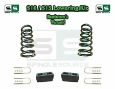 2"/3" Drop Coils KIT 4 Cyl FOR 82-05 Chevy S-10 S10 GMC S15 Sonoma Blazer Jimmy
