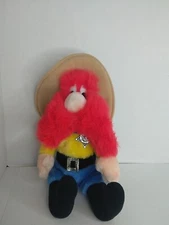 Vintage 1997 Yosemite Sam Plush Doll Warner Bros. Mighty Star Looney Tunes