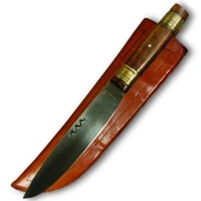 Bent's Fort Scalping Knife with Leather Sheath