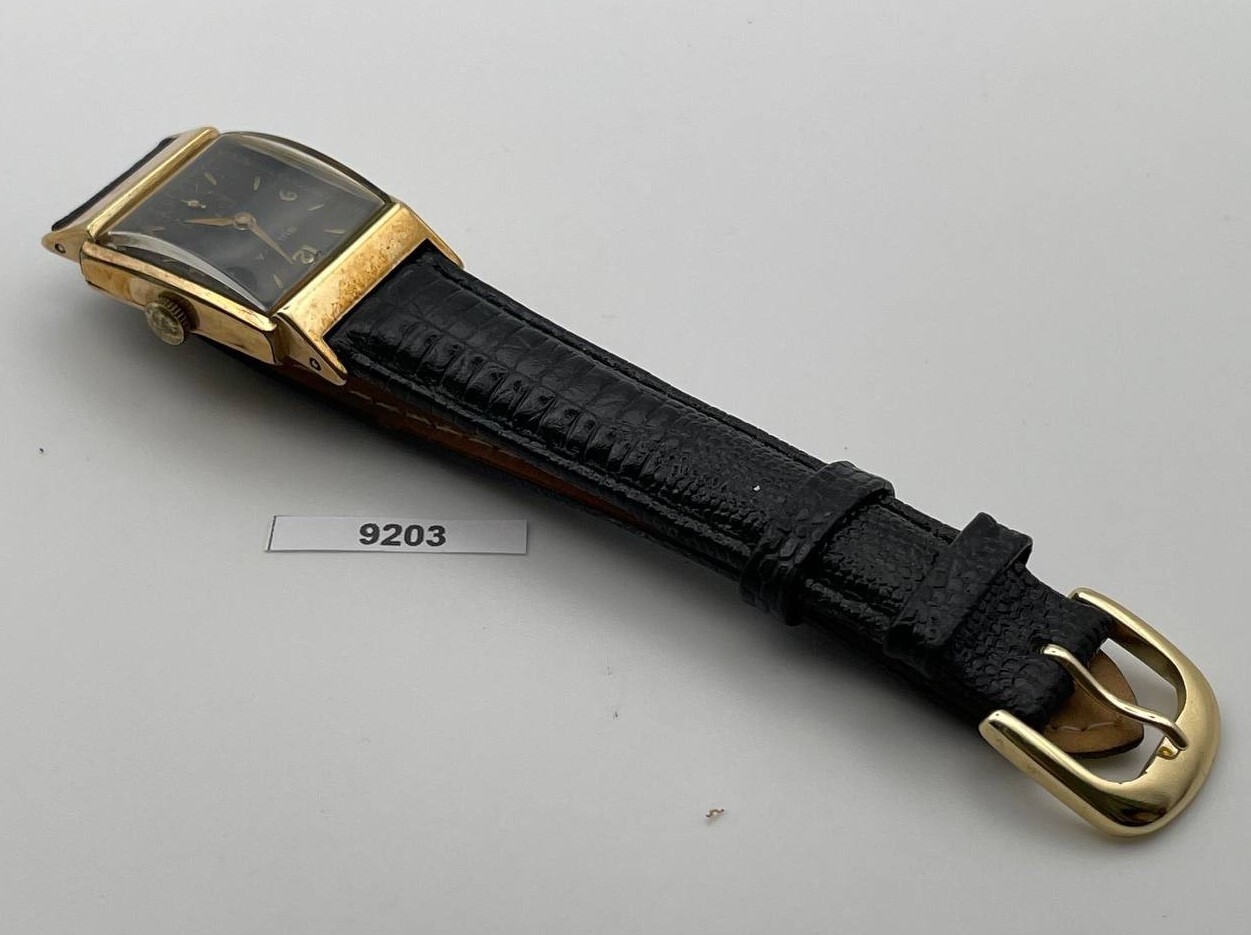PROJECT TO FIX BULOVA ARABIC DIAL GOLD PLATE MIDSIZE MANUAL WIND WATCH 9203
