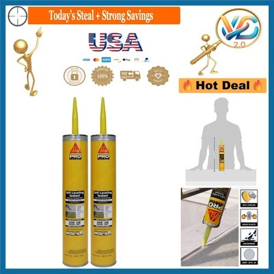 Sika Self Leveling Polyurethane Sealant Gray 58 Fl. Oz Pack of 2