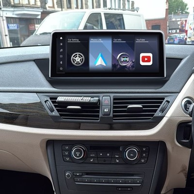 10.25'' Wireless CarPlay radio TouchScreen For BMW X1 E84 2009-2015 CIC + iDrive