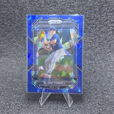 Blade Tidwell 2023 Panini Prizm Blue Ice Prizms 30 New York Mets EX
