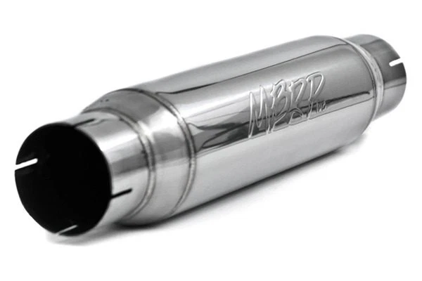 MBRP R1013 304 SS Exhaust Resonator 3" Center ID, 3" Center OD, 16" Length - Image 3 of 4