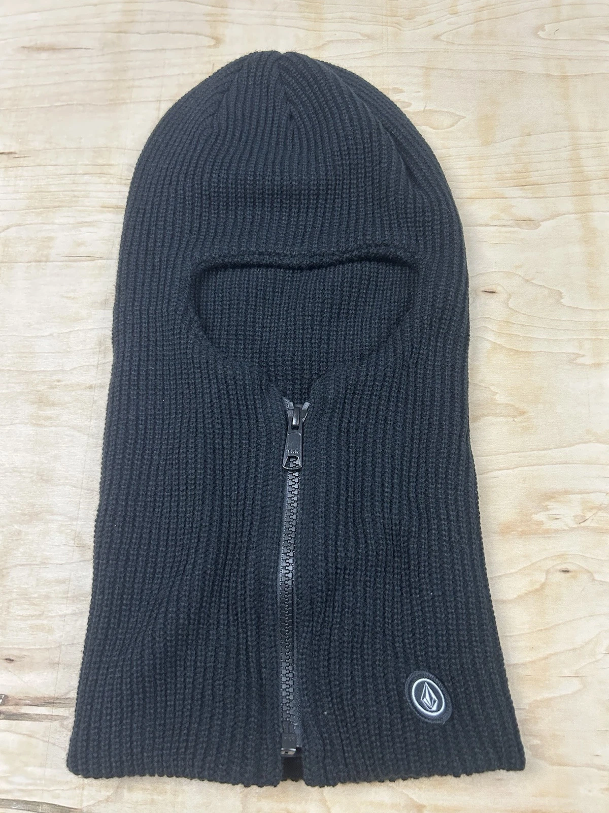Volcom Collectible Black Zip-Up Balaclava