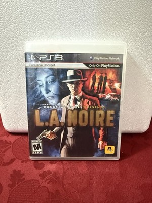 L.A. Noire PS3   Tested & Working   Clean Disc   No Manual   Fast Shipping