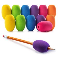 Egg Pen-Pencil Grips for Kids and Adults Colorful, Cushioned Holders