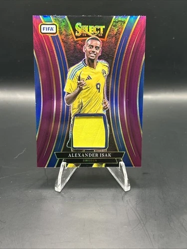 2024-25 Panini Select FIFA SWEEDEN #SM-AI Alexander Isak Purple Patch /49