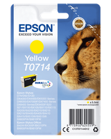 Epson C13T07144012 Gepard Gelb Druckerpatrone #1907371
