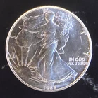1988 American Eagle Toned Walking Liberty Bullion Vtg-0.999 Silver 1 Oz Coin 2e