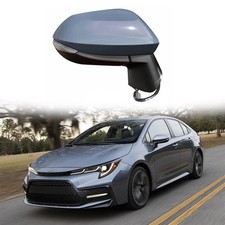 Passenger Side Mirror Assembly Fit for 2019 2020 2021 Toyota Corolla Rear Vie...