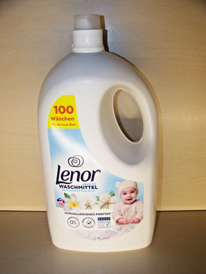   100 WL Lenor Waschmittel Flüssig Sensitiv   