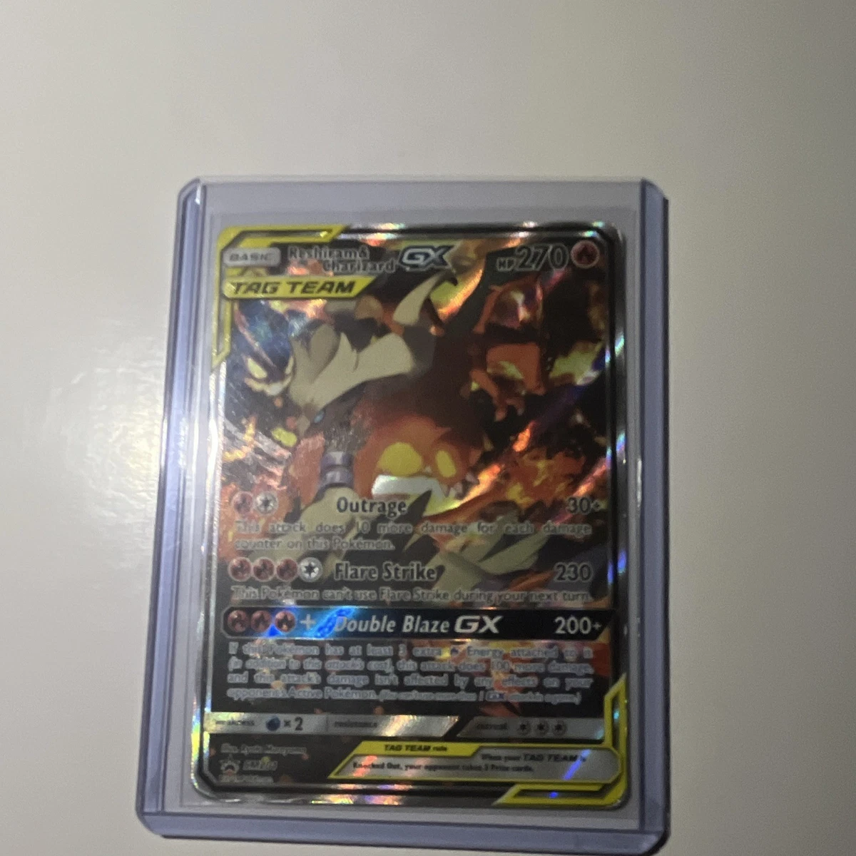 Reshiram & Charizard GX Pokémon TCG Cards for sale | eBay