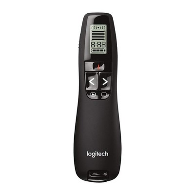 Logitech Wireless Presenter R800, PowerPoint Clicker with Green Laser Pointer, W