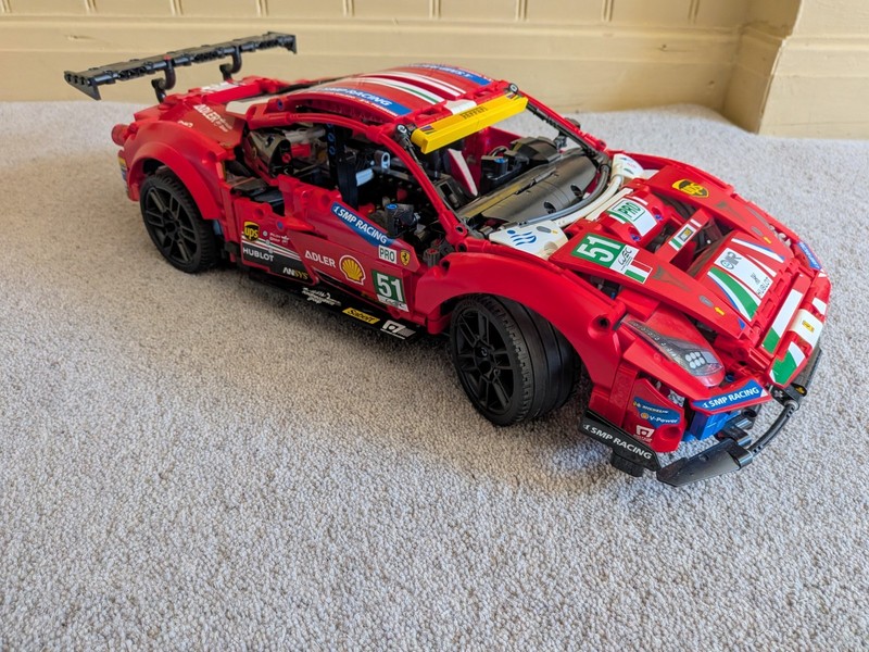 LEGO Technic Ferrari 488 GTE AF Corse 42125
