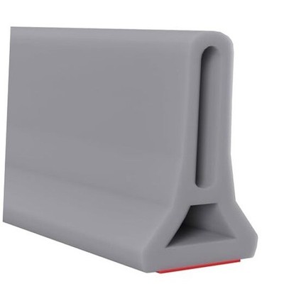 3ft/5ft//8ft10ft Collapsible Shower Threshold Water Dam Water Barrier Gray 6ft