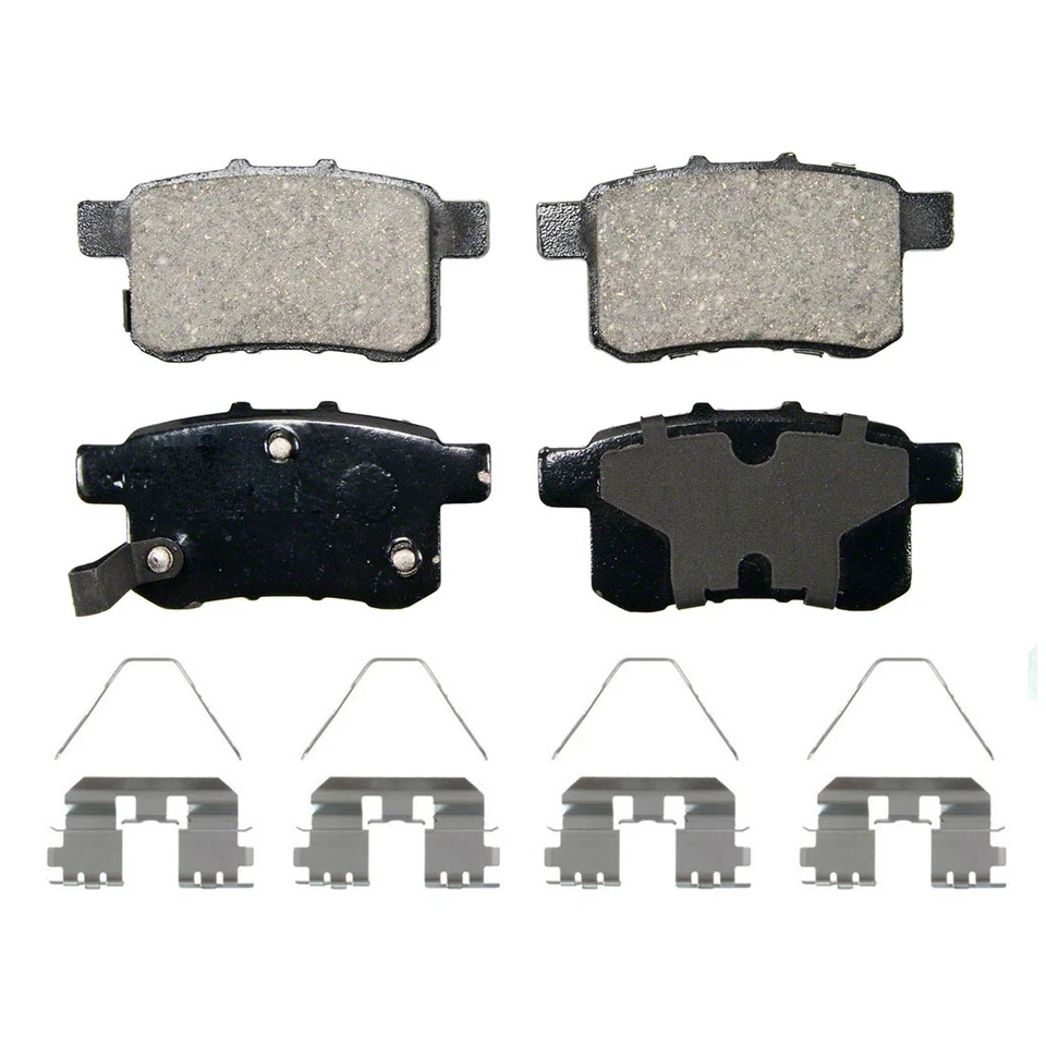 Front Rear Disc Brake Pads for 2008 2009 Honda Accord 2010 Acura TSX - Image 2 of 4