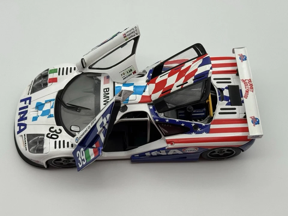 MCLAREN F1 GTR LM 1996 FINA LE MANS N° 39 CECOTTO-PIQUET  UT MODELS  SCALE 1:18 - Immagine 2 di 2