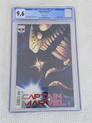 Captain Marvel 8 CGC 9.6 Izaakse Variant 1:25 1st Appearance Star 2019 Key!