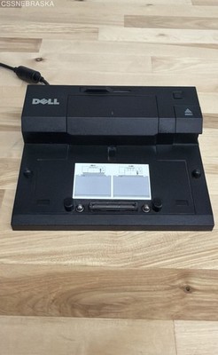 Dell E-Port K07A Laptop Docking Station Port Replicator With 130W AC Adapter