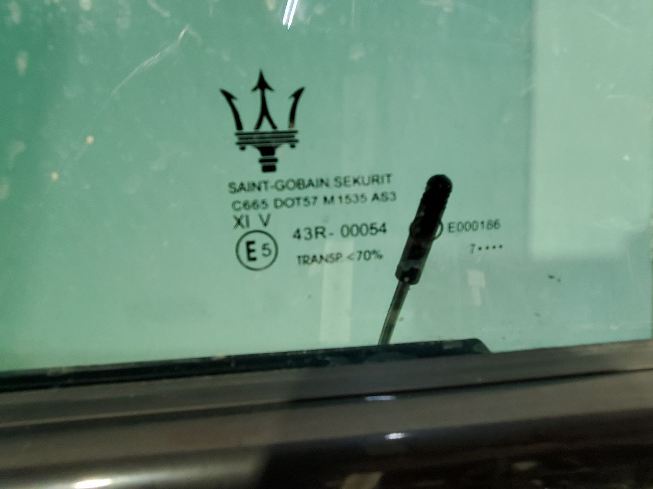 2017 2022 Maserati Levante OEM Left Rear Door 268 Bianco White