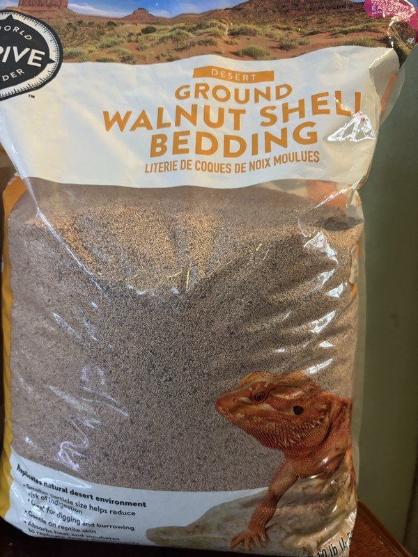 Desert Sand And Bedding Ground Walnut Shell